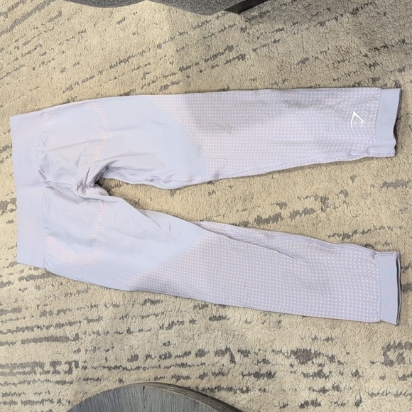 Gymshark Vital Seamless Leggings Moonstone Blue Marl - Picture 2 of 10